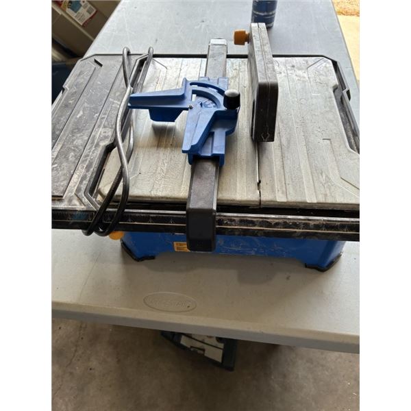 Tile Saw - Used on One Job