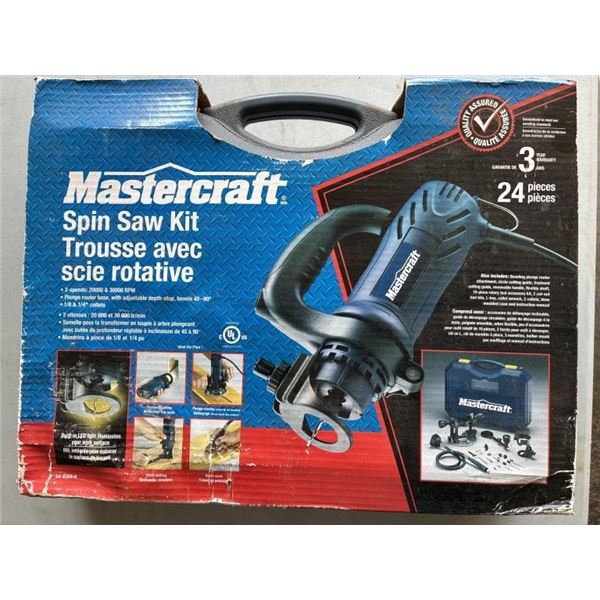 New Mastercraft Spin Saw Kit
