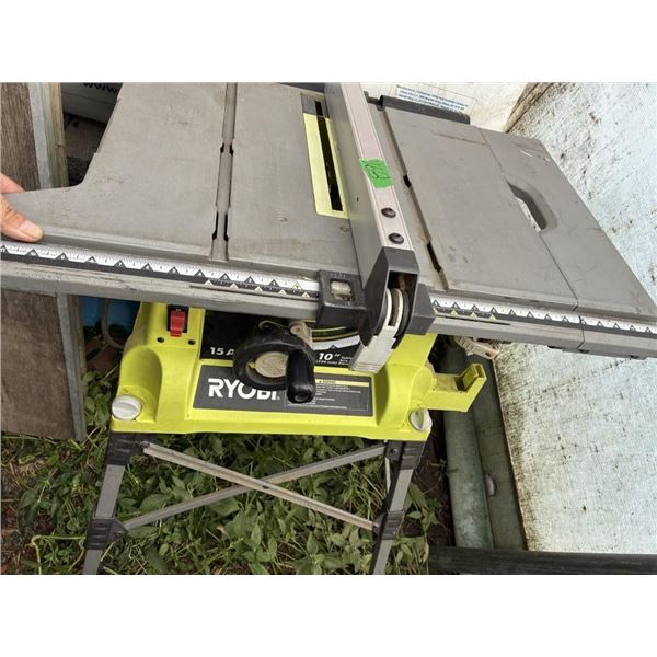 Ryobi 15 amp. 10'' Table Saw  - Works Great