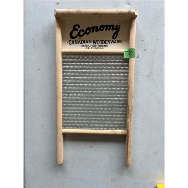 Washboard with Glass - Great Graphics