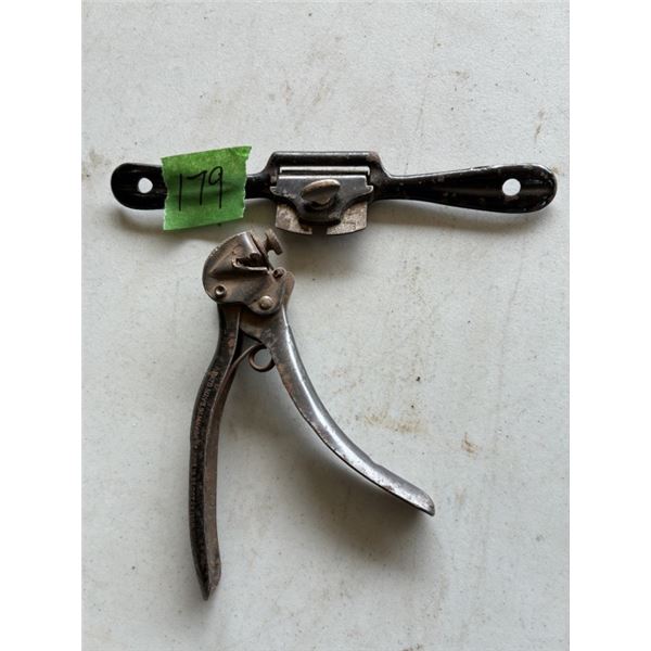 Antique Spoke Shave (Stanley), and Antique Saw Set