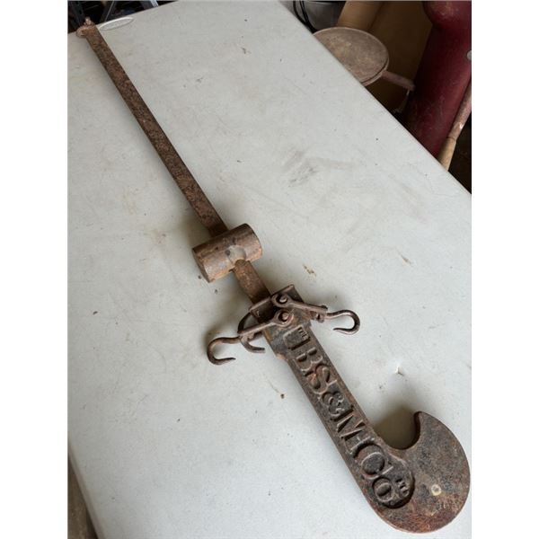 Antique 100 lb. Beam Scale