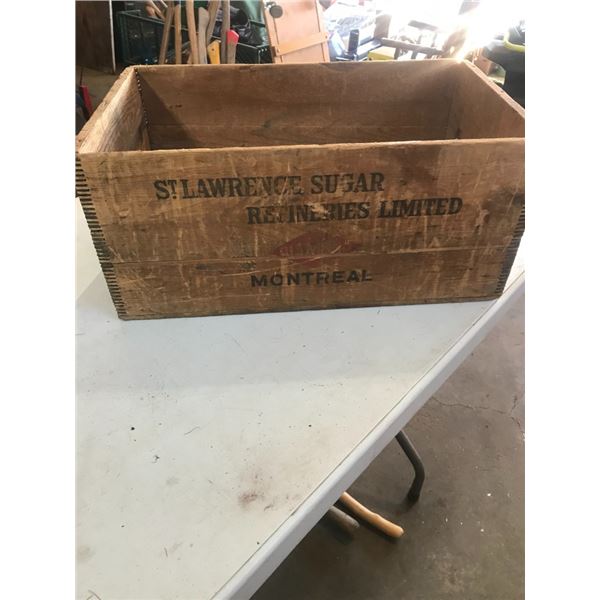 Antique Sugar Crate