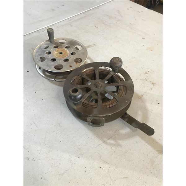 2- Vintage  Deep Water Reels w/Line