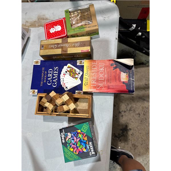 Puzzles and book