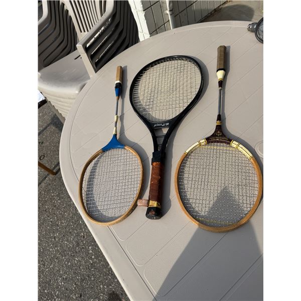 Sports rackets
