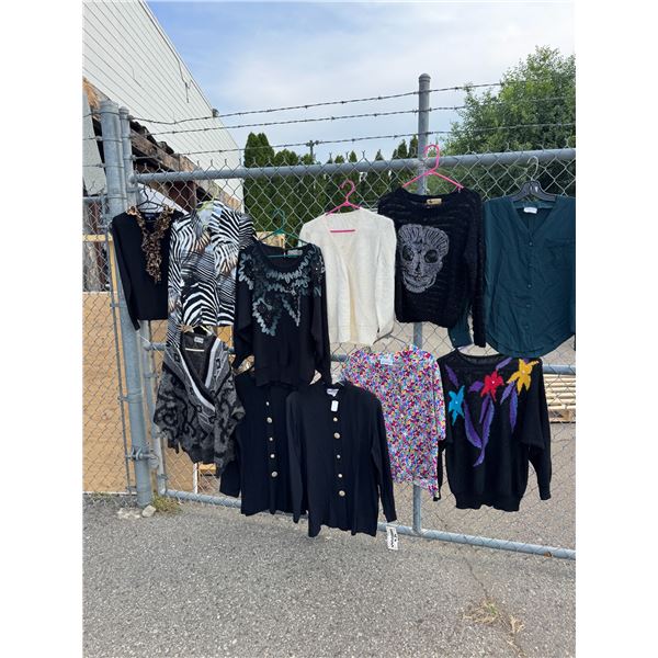 Sweaters and tops size medium/large