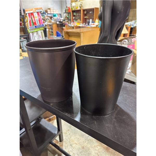 Garbage cans