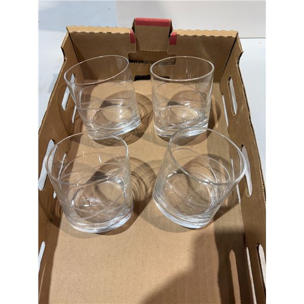 4x rocks, glasses, tilting design