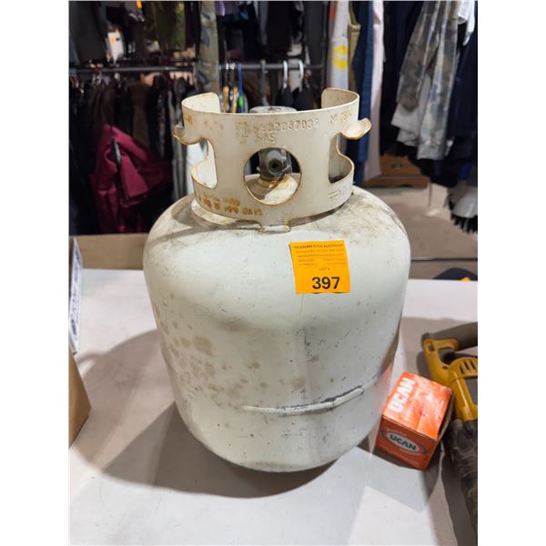 Propane tank full