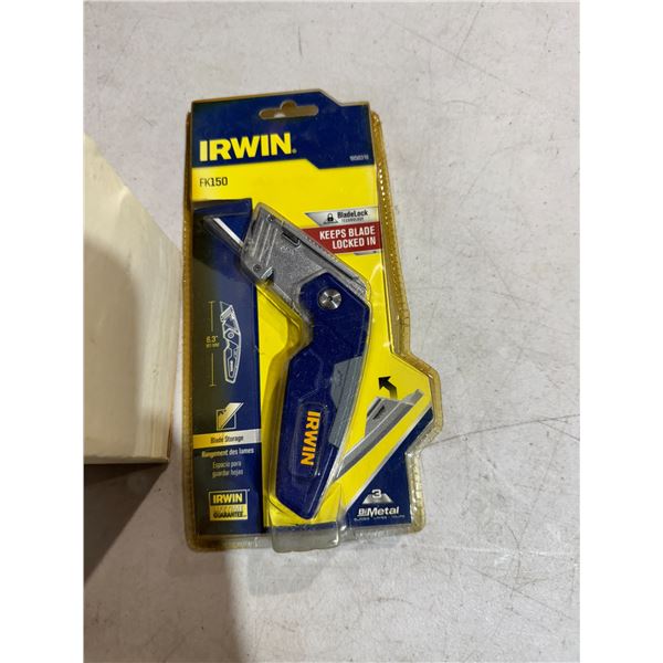 Irwin locking blade