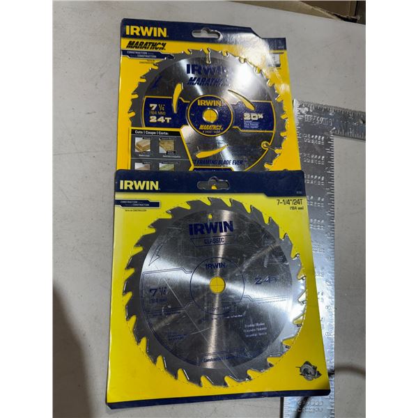Irwin saw blades 7–1/4 inch