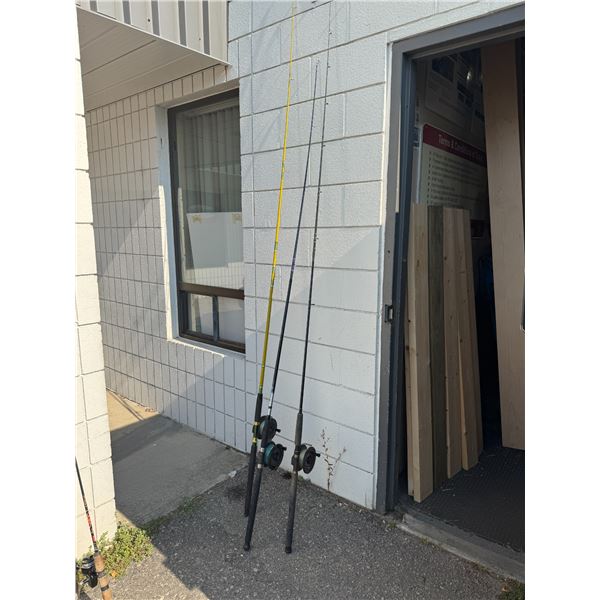 Fishing rods and reels