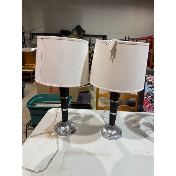 Pair of lamps