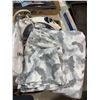 Image 1 : Sheets, pillowcases slippers, and iron