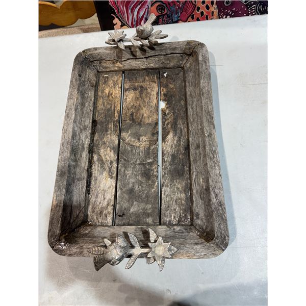 Rustic tray