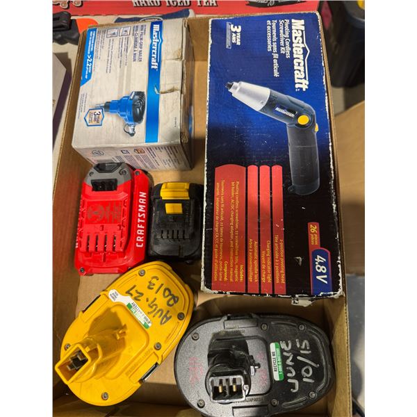 Tools and batteries