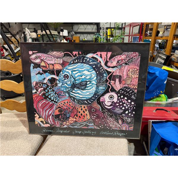 Fish artwork