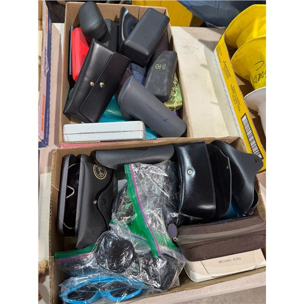Sunglasses and cases