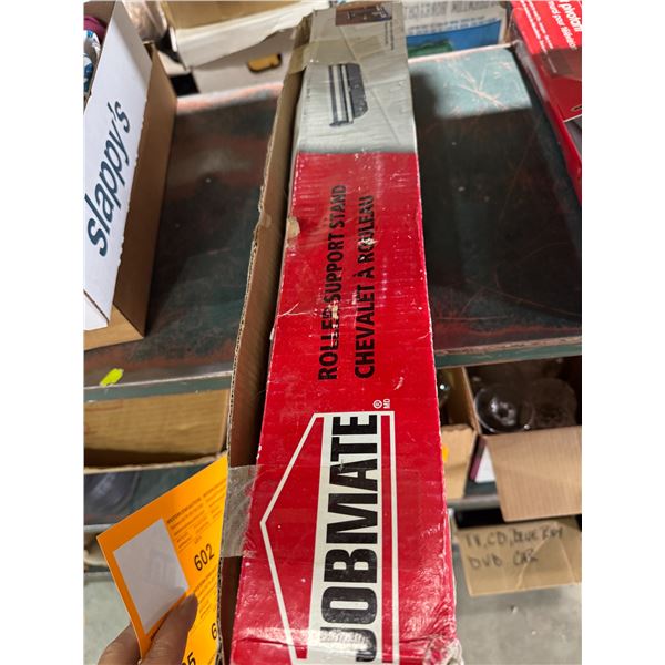 Job mate roller support stand