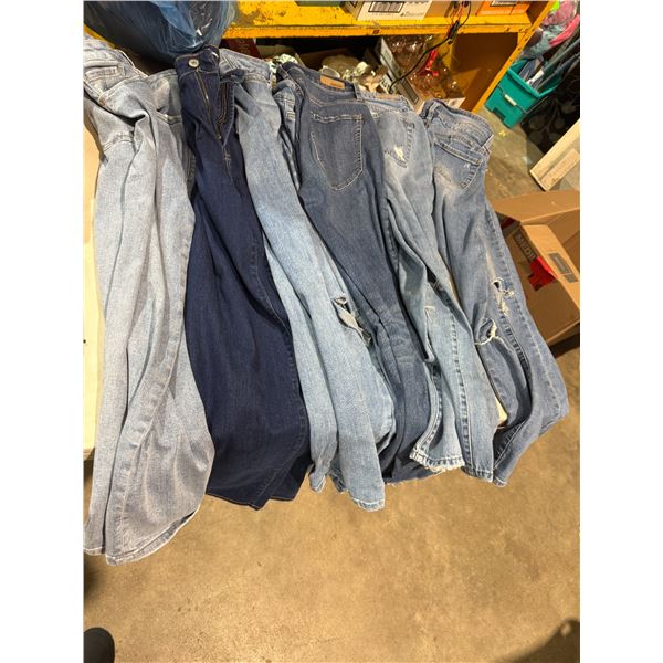 Jeans size 7 and eight