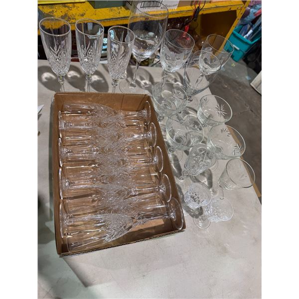 Crystal glasses