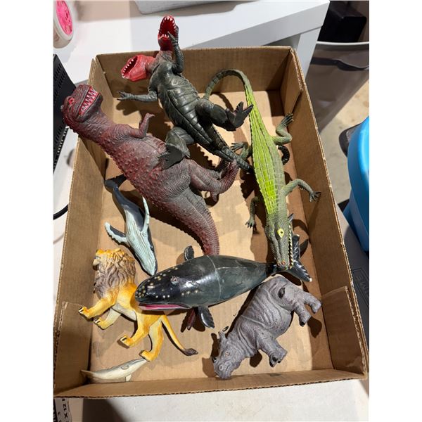 Dinosaurs and other animals
