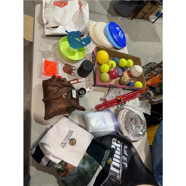 Sports related items