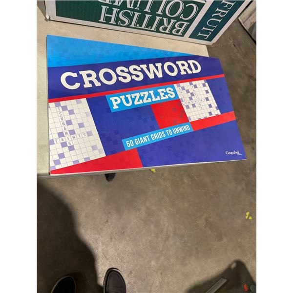 Crossword puzzle book