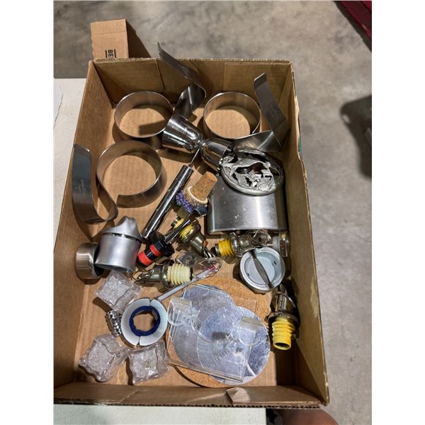 Bottle stoppers, and other items
