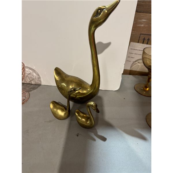 Brass birds