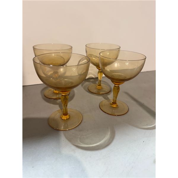 Amber glasses