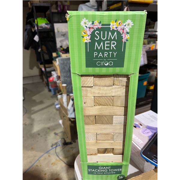 Stacking tower