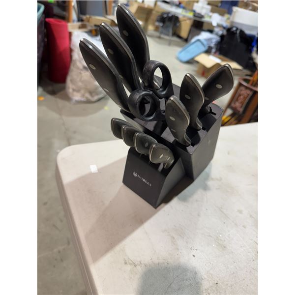 KOBLES knife block and knives