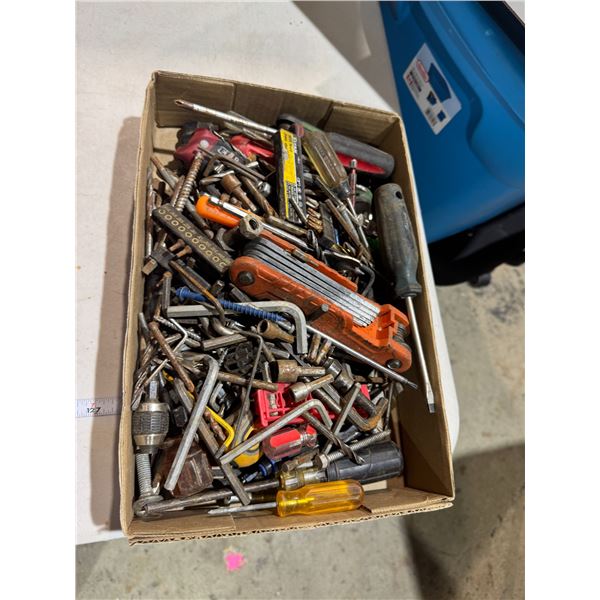 Assorted tool, bits, and tools