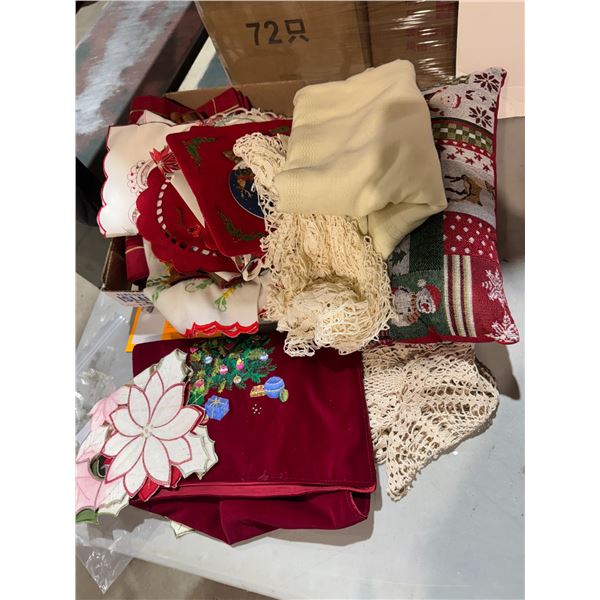 Linens and lace