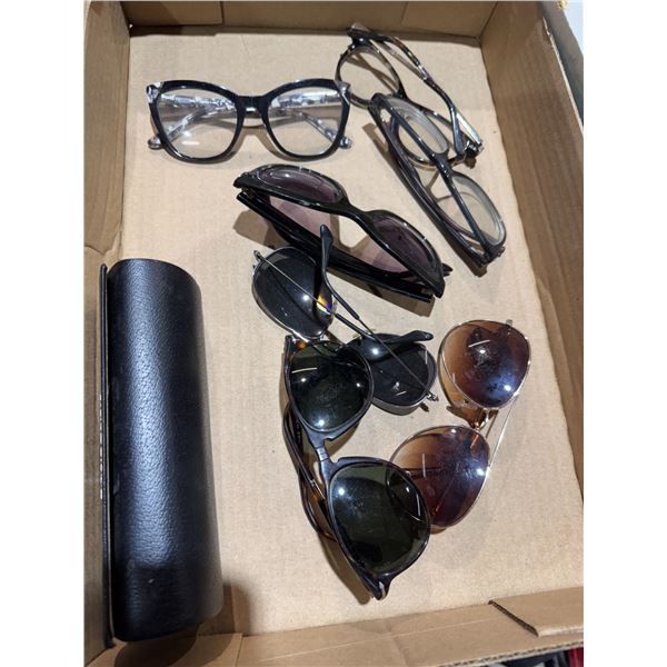 Sorted glasses and frames
