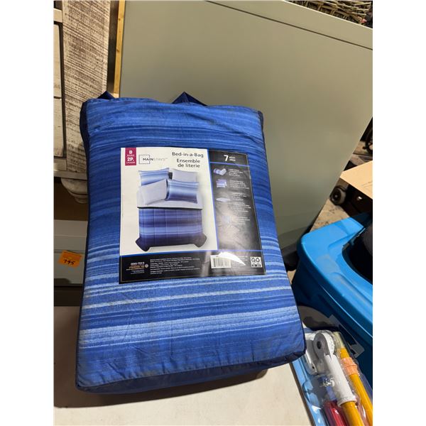 Double bed in a bag