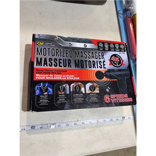 Motorized massager
