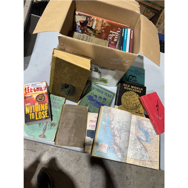 Assorted books