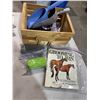 Image 1 : Scoops crate and horse book