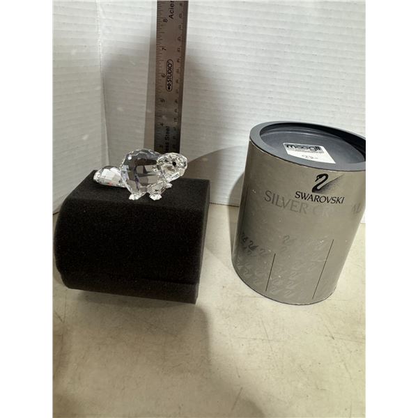 Swarovski  crystal beaver