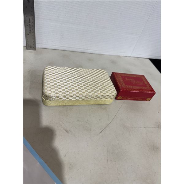 Vintage jewelry boxes