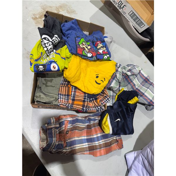 Children's shirts and shorts size 4 and five