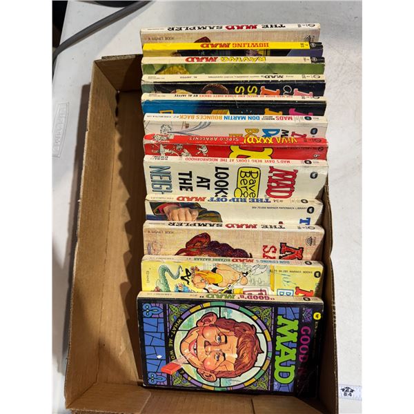 Mad comic magazines
