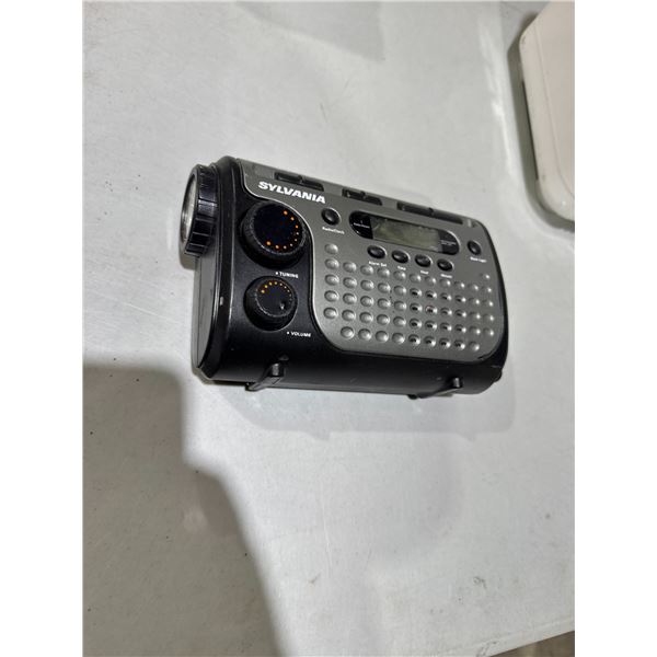 Sony  clock radio flashlight