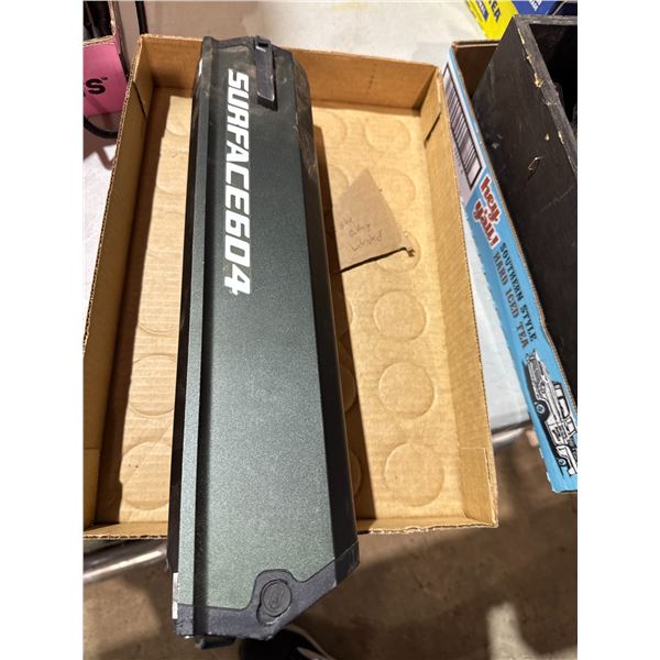 E bike battery and tested