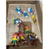 Image 1 : Smurfs and pumuckl figures