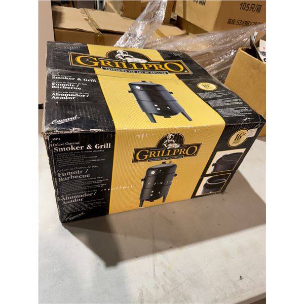 Grill Pro grill smoker