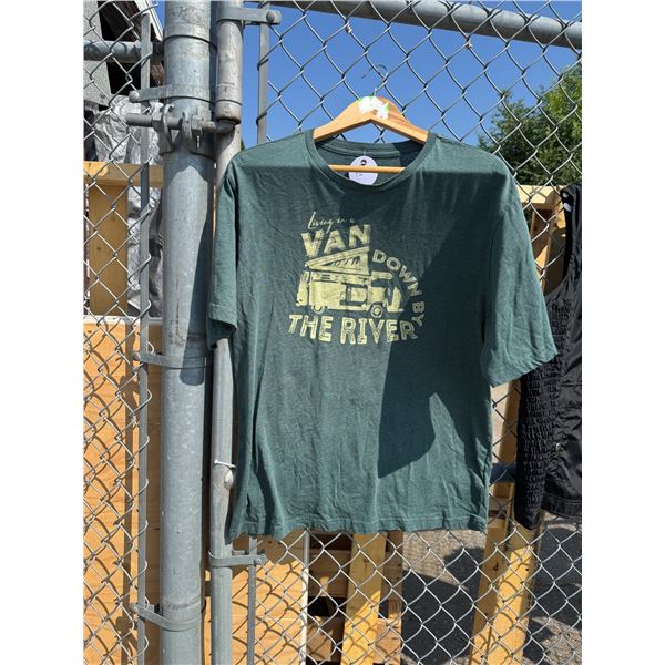 T-shirt size not shown